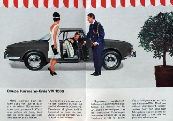 Volkswagen Modelprogram 1965 "Wieviele verschiedene VW gibt es?" Carbrochure (0876)